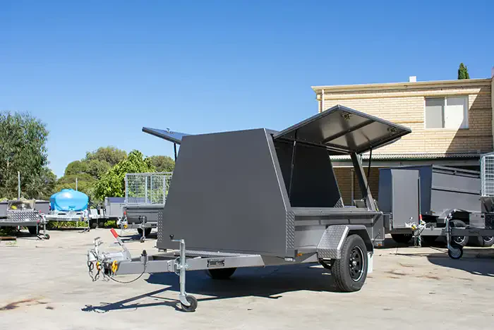 7x5 Tradie Enclosed BBQ Trailer 7x5 Tradie Enclosed BBQ Trailer